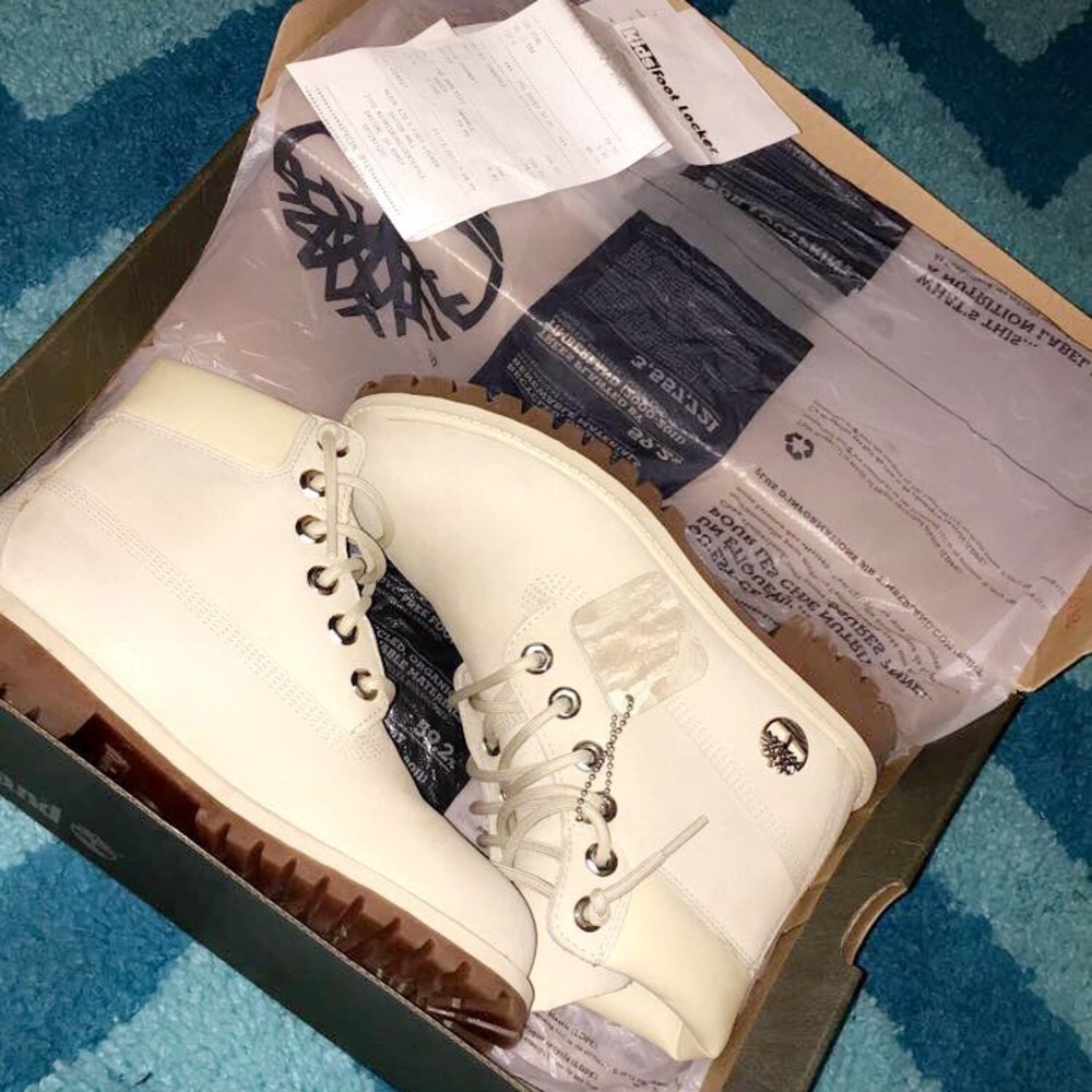 Authentic Cream Timberlands ‼️‼️ - Picture 5 of 5